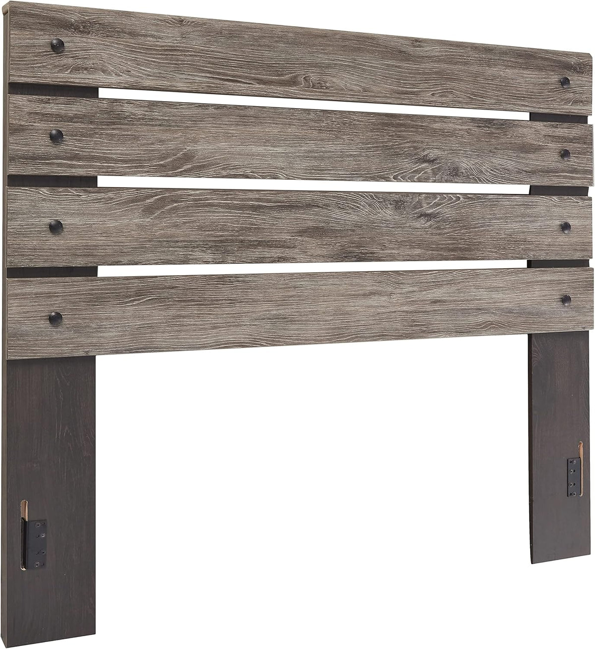 Rustic Open Slat Panel Headboard, Full, Weathered Gray U422617