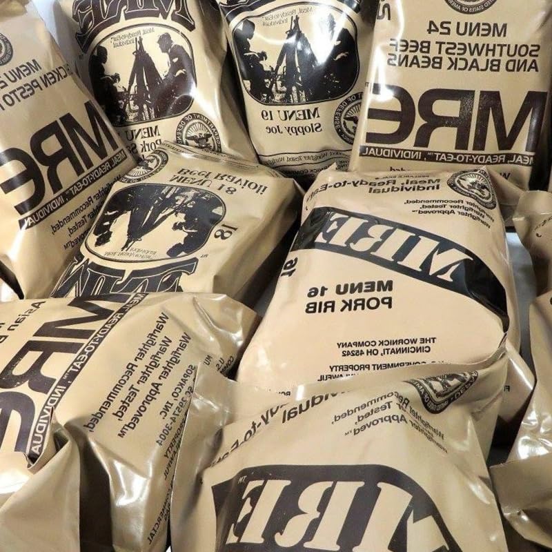 3 Pack 1250 Cal MRE Meals X69766
