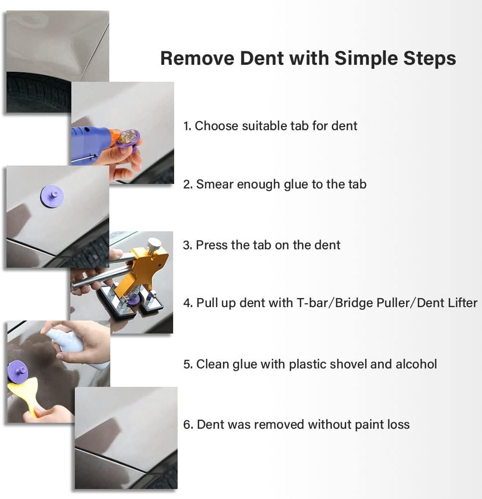 Paintless Dent Repair Tool Kit 60pcs G749516