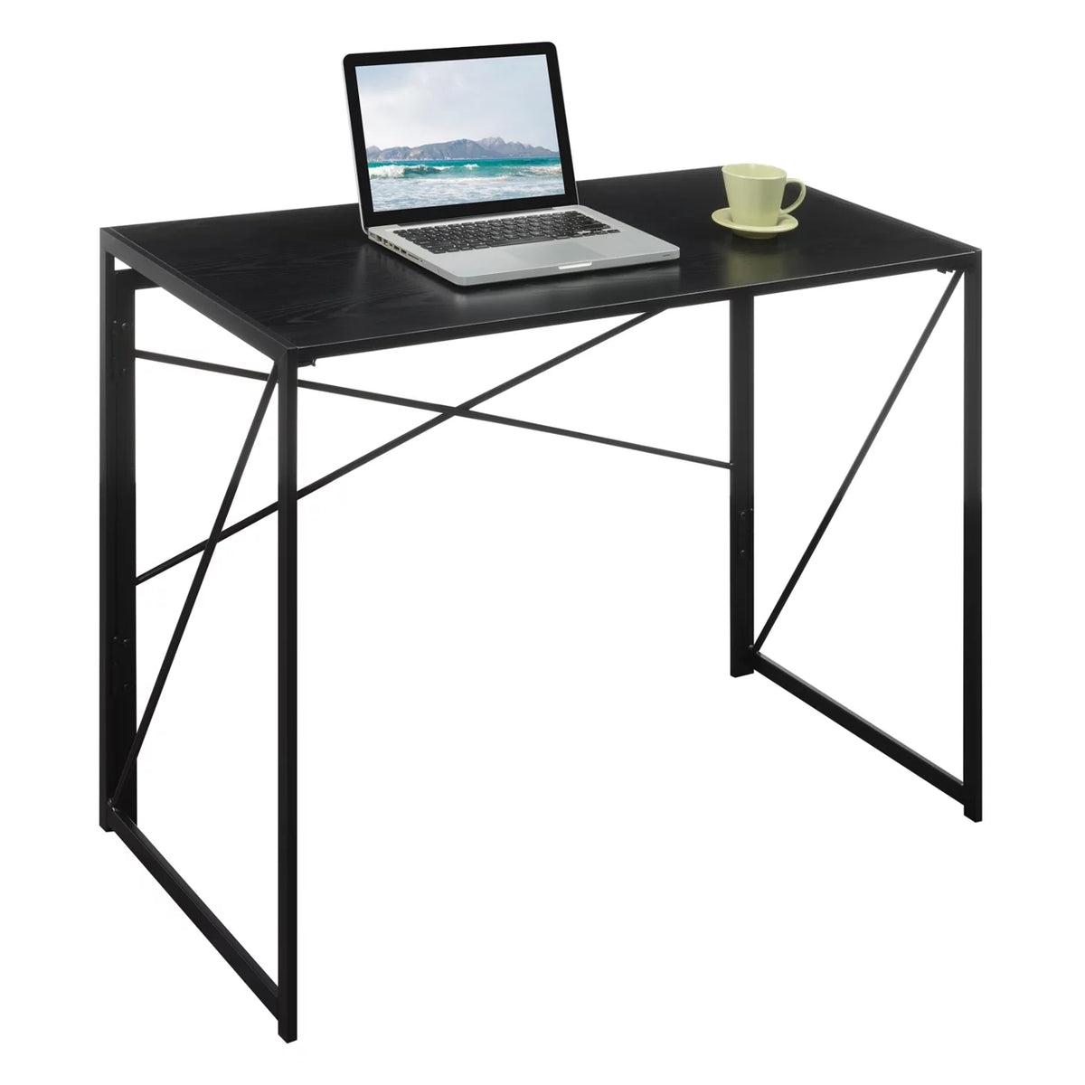 Black Folding Desk Z873825