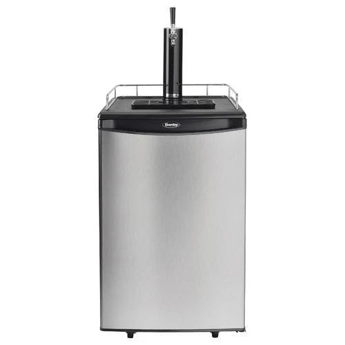 5.4 cft Single Tap Keg Cooler in Stainless B9221