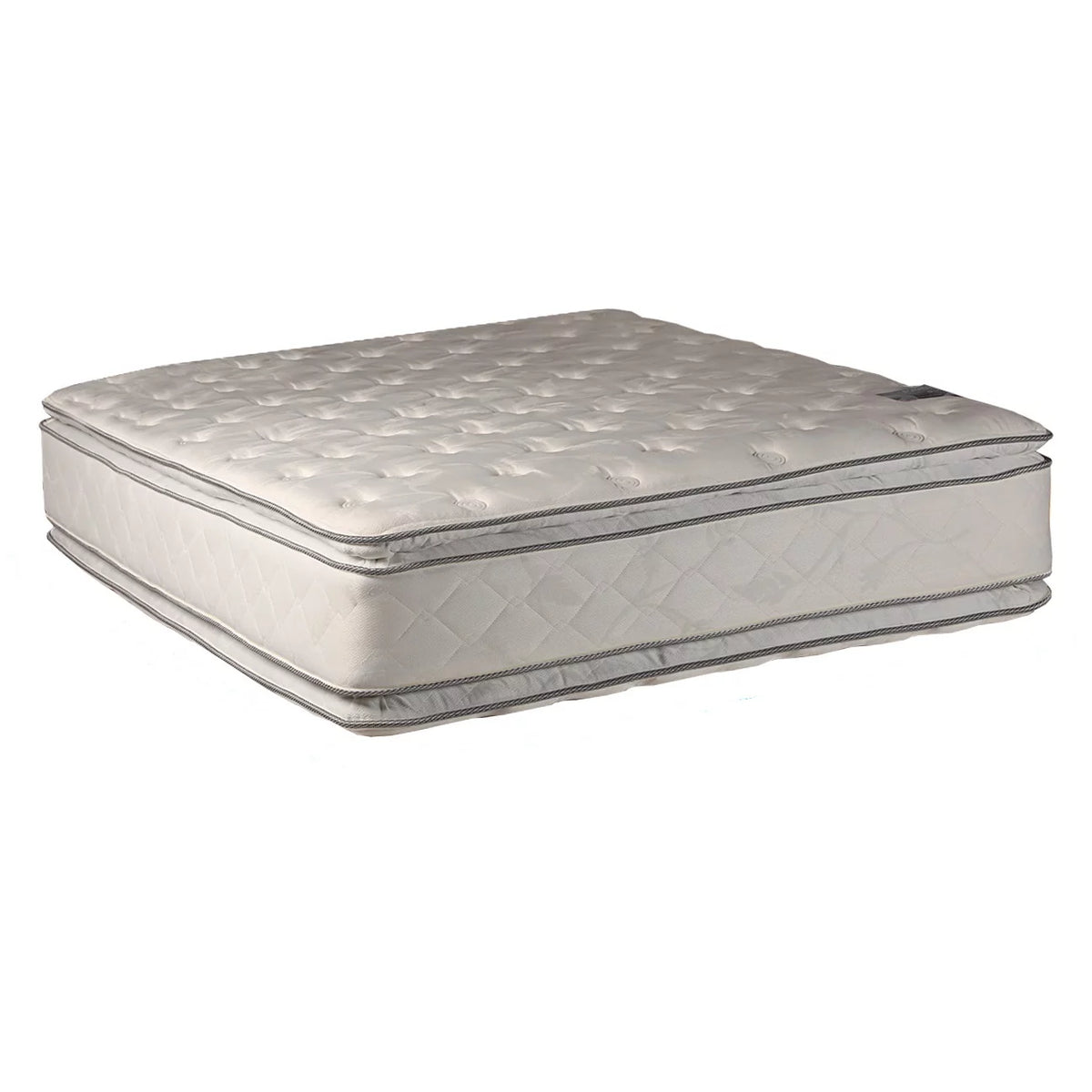 King Eurotop Mattress Only Quilted Fabric U222