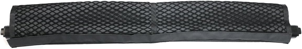 Black Retractable Cargo Cover S586