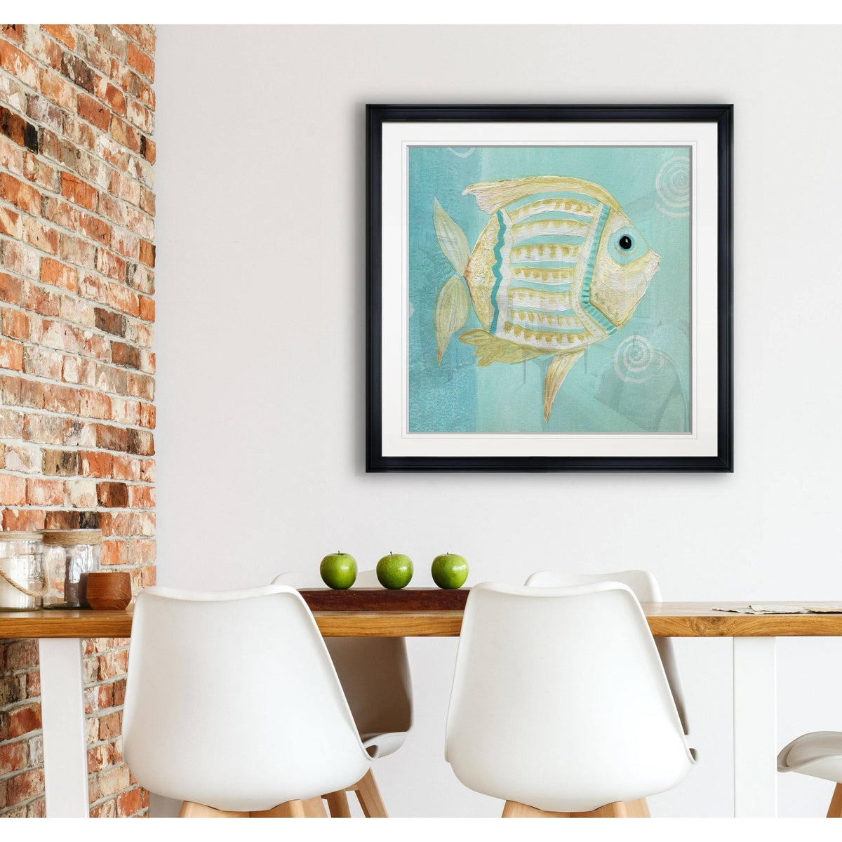 Framed Giclee Print 38x38 M49666