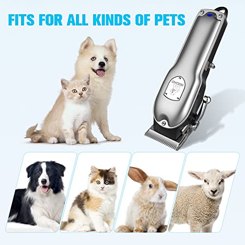 Cordless Dog Grooming Clippers for Thick Coats Y520044