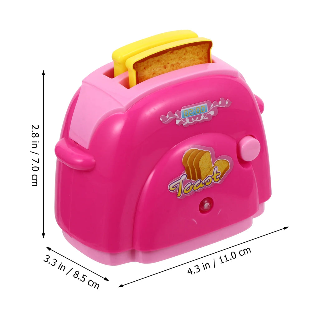 Kid Simulation Toaster Toy Play House Toaster Model X8657