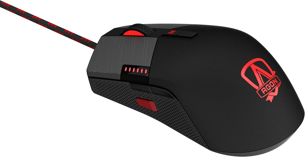 RGB Gaming Mouse with OMRON Switches, 16000 DPI, Adjustable Weight E9590