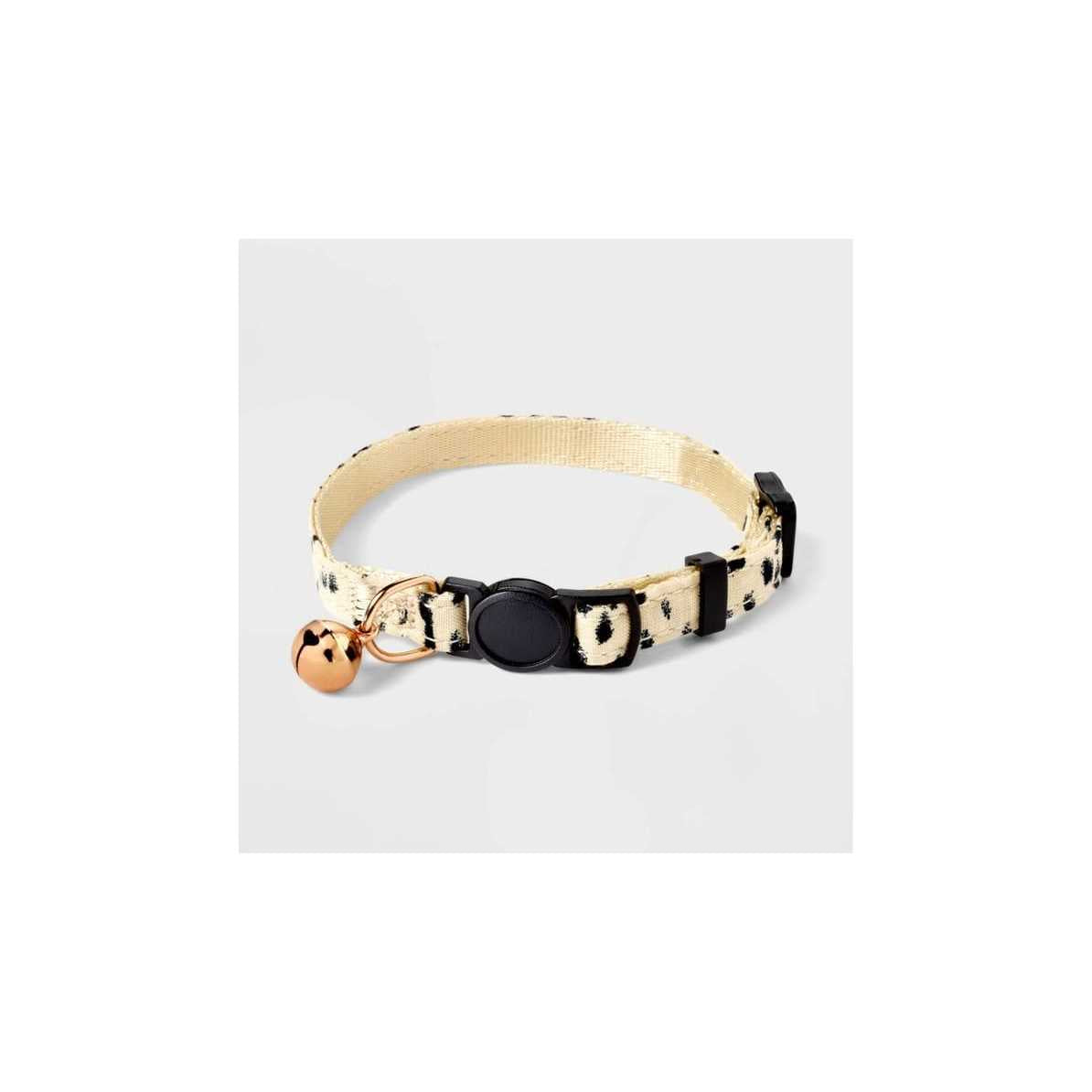 Adjustable Animal Print Cat Collar K824448