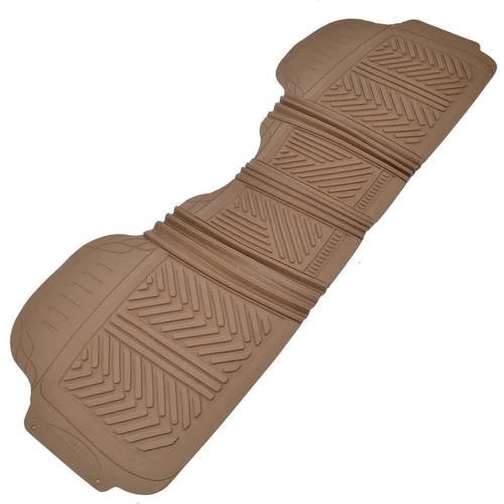 Black Beige Gray 4 Pieces Rubber Car Floor Mats with Trunk Cargo Mat Z938