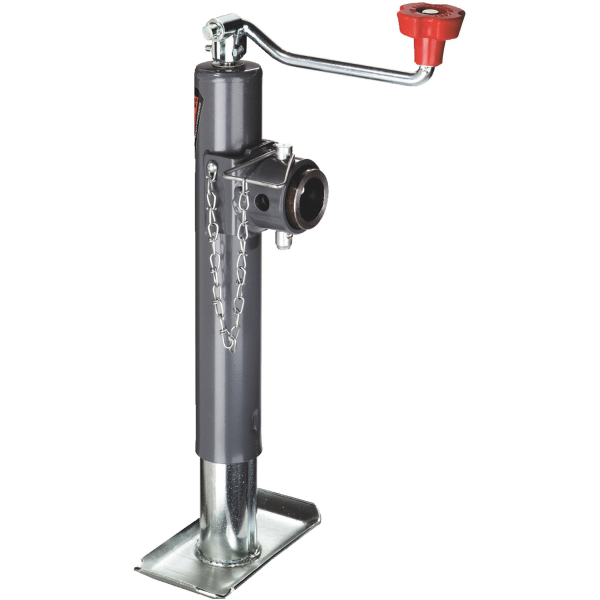 15" 2000 lbs Weld-On Swivel Trailer Jack with Foot Plate J7351