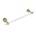 18 in. Satin Brass Shower Door Towel Bar K746