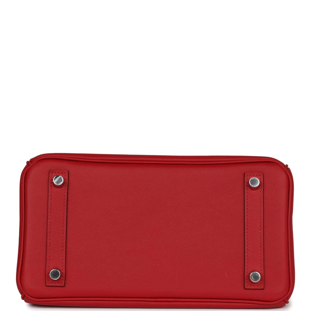 Rouge Piment Swift Leather Handbag A8364