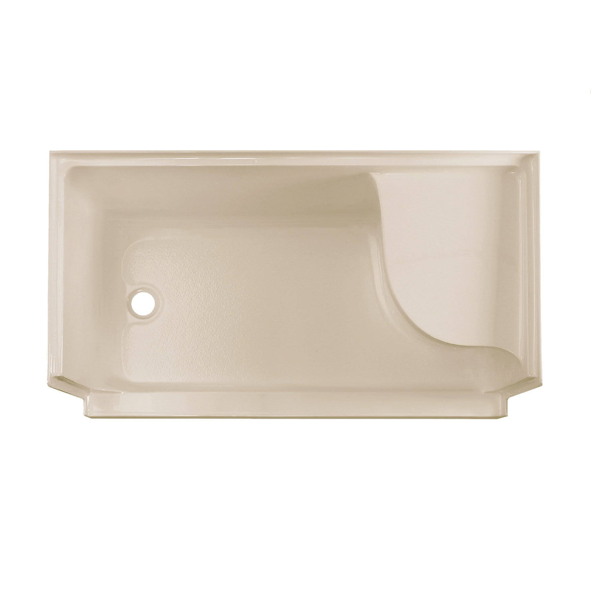 Biscuit Single Threshold Shower Base F59633