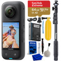 6PC 64GB Bundle Waterproof 360 Action Camera Z717