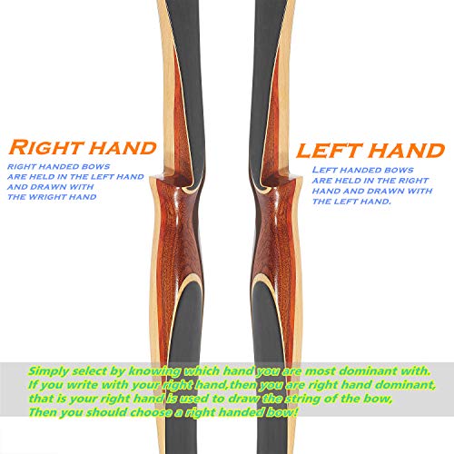 54" Traditional Laminated Recurve Bow S34207