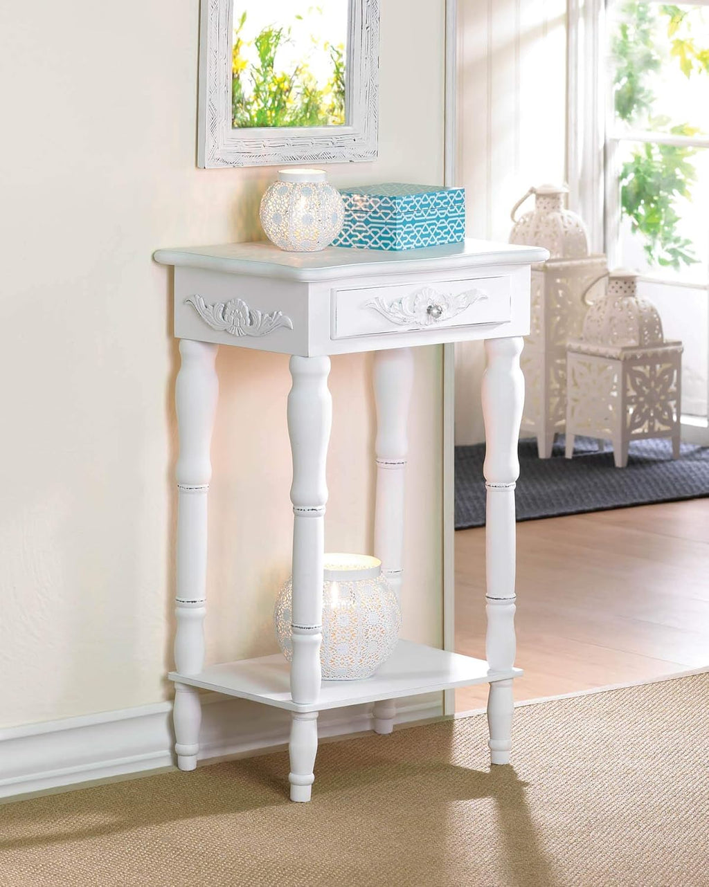 White Side Table R47869
