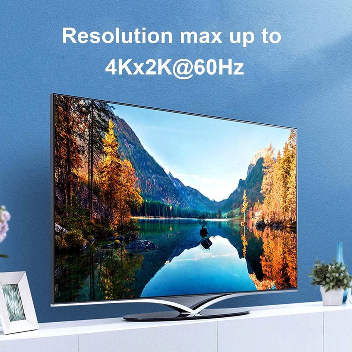 4K@30Hz 4 Port HDMI KVM Switch with Switch Cable I993056