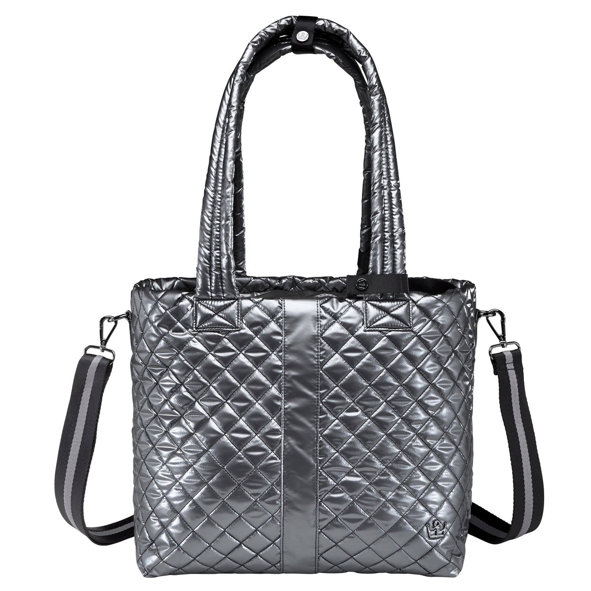 Kitchen Sink Tote Gunmetal Silver J210100