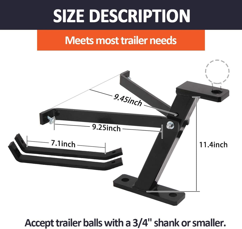 Lawn Mower Trailer Towing Hitch Pack of 2 U125443