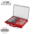 1/2 in. Drive SAE/Metric Ratchet and Socket Mechanics Tool Set (47-Piece) F43352
