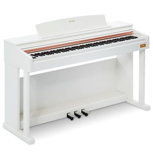 88 Key Weighted Hammer Action Digital Piano with Triple Pedal O5761