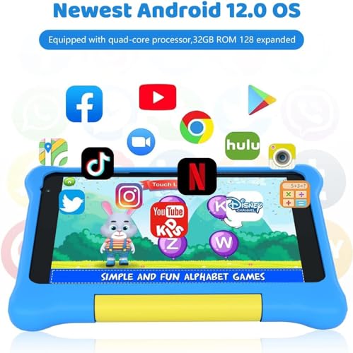 Pink 7 inch Android Tablet with 32GB ROM K91705