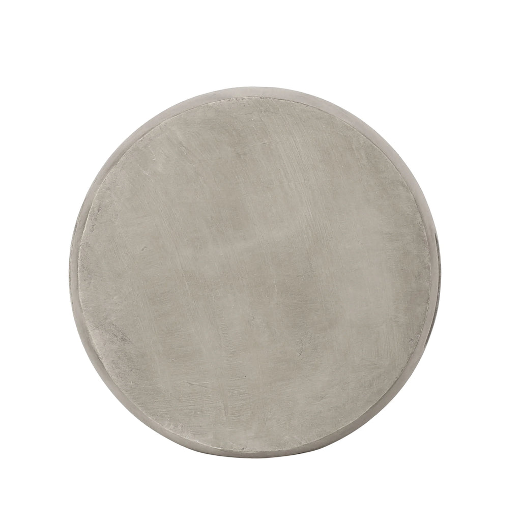 Concrete Accent Side Table Q398