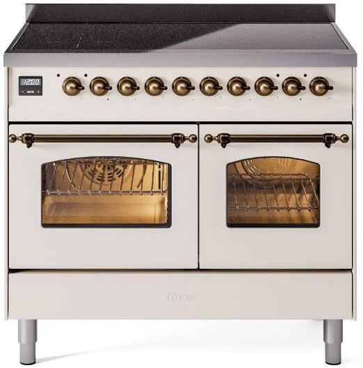 Antique White Induction Range with Electric Oven L549354
