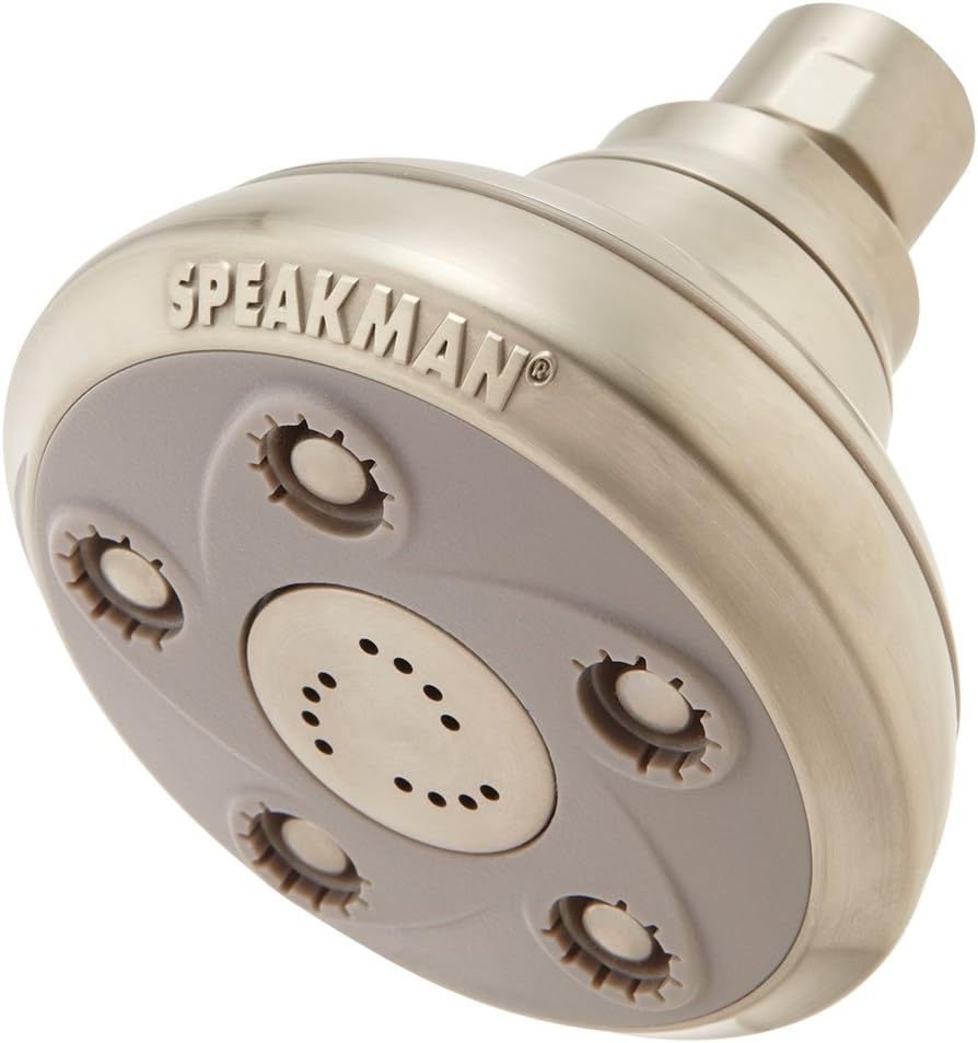 Polished Chrome 2-Way Shower Combination, 2.5 GPM E477358