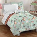 Twin 5 Piece Polyester Microfiber Comforter Set I918