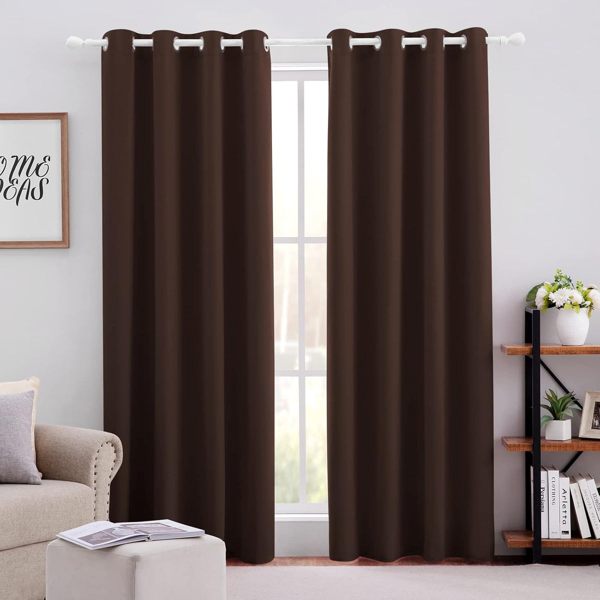 Blackout Curtains 52 X 84 Inch 2 Panels Set U499592