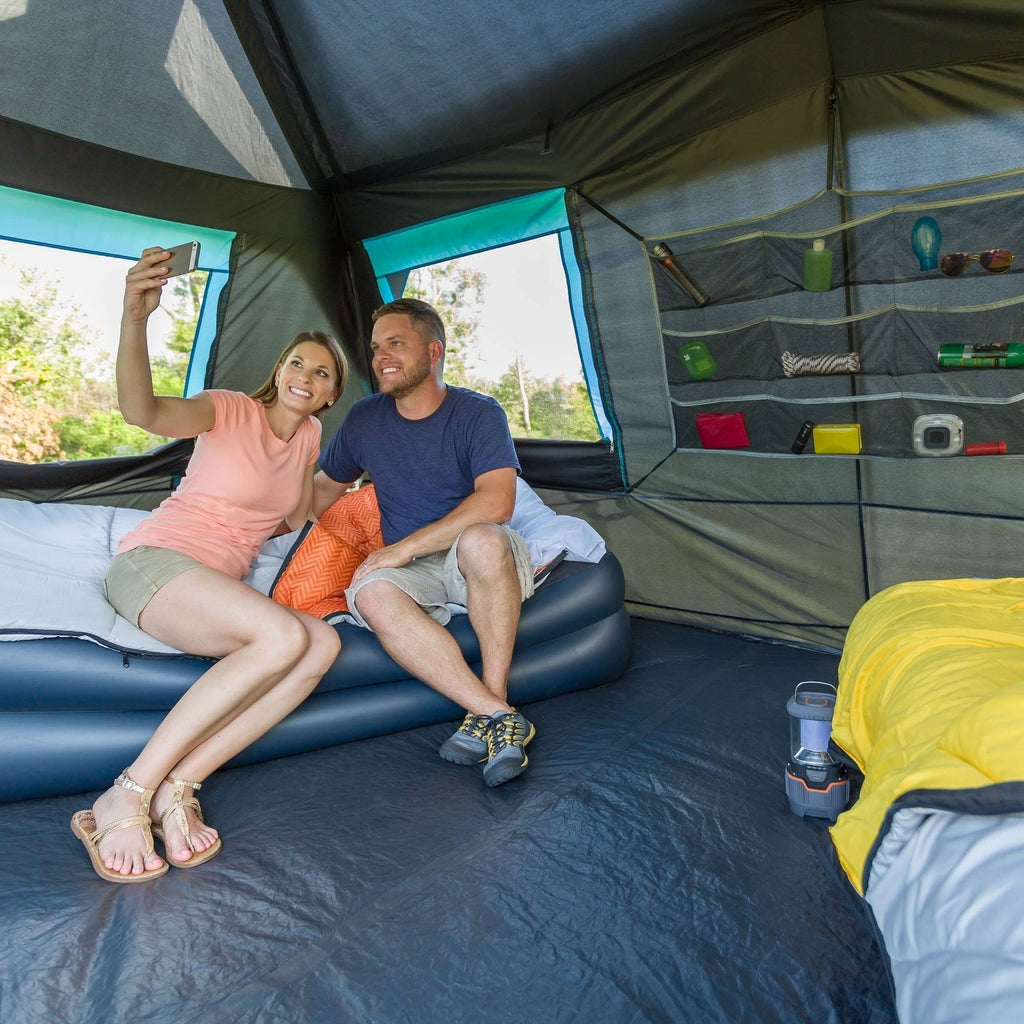10-Person Dark Rest Instant Cabin Tent I71853