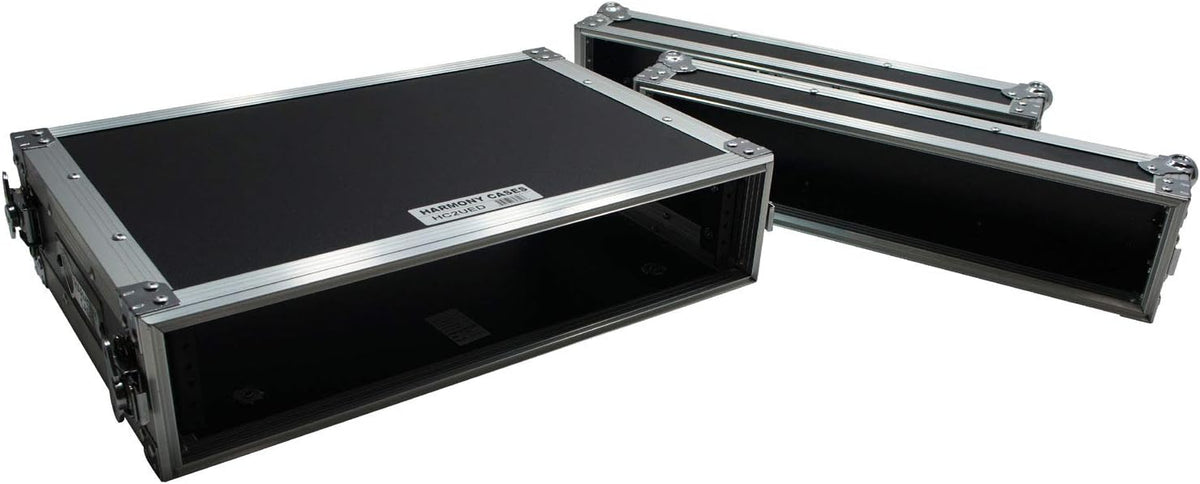 Pro DJ Flight 2U FX Effect 16 Depth Road Vertical Case B507