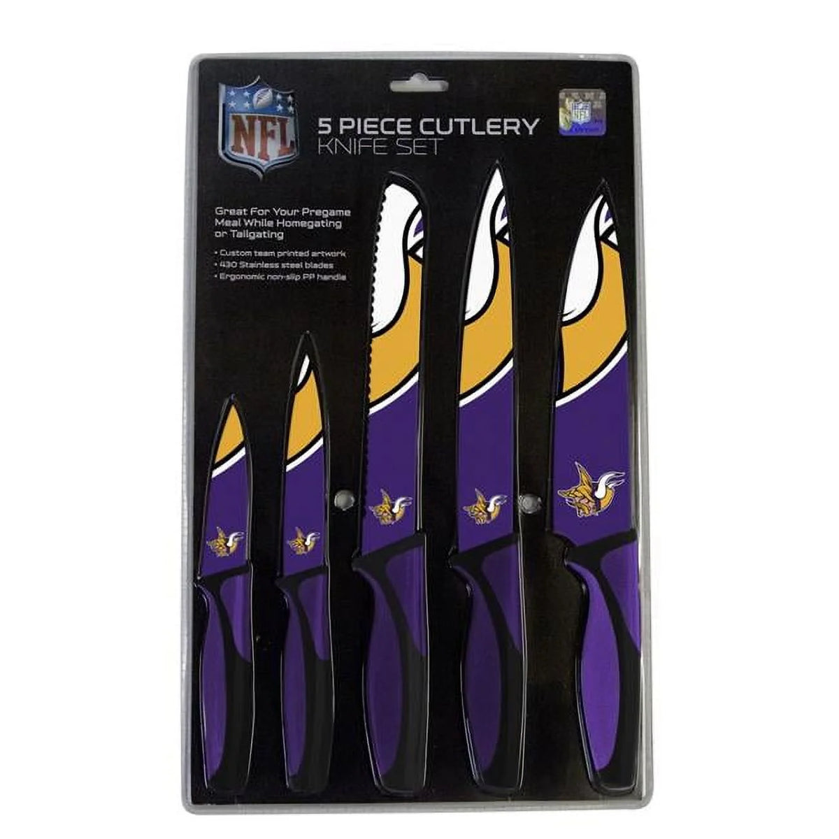 5-Piece Stainless Steel Cutlery Knife Set P8534