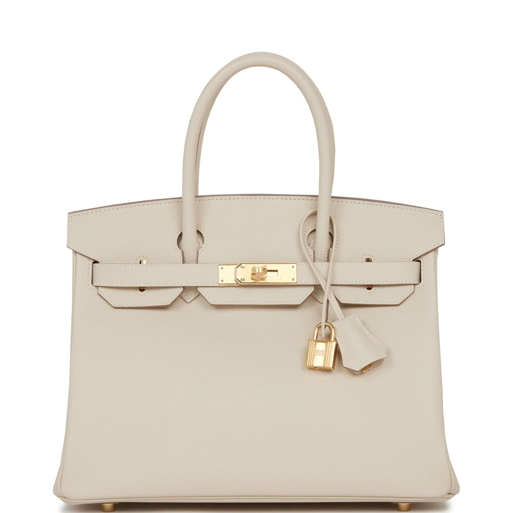 Birkin 30 Craie Epsom Gold Hardware H8069