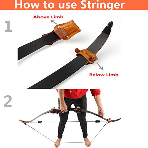 54" Traditional Laminated Recurve Bow S34207