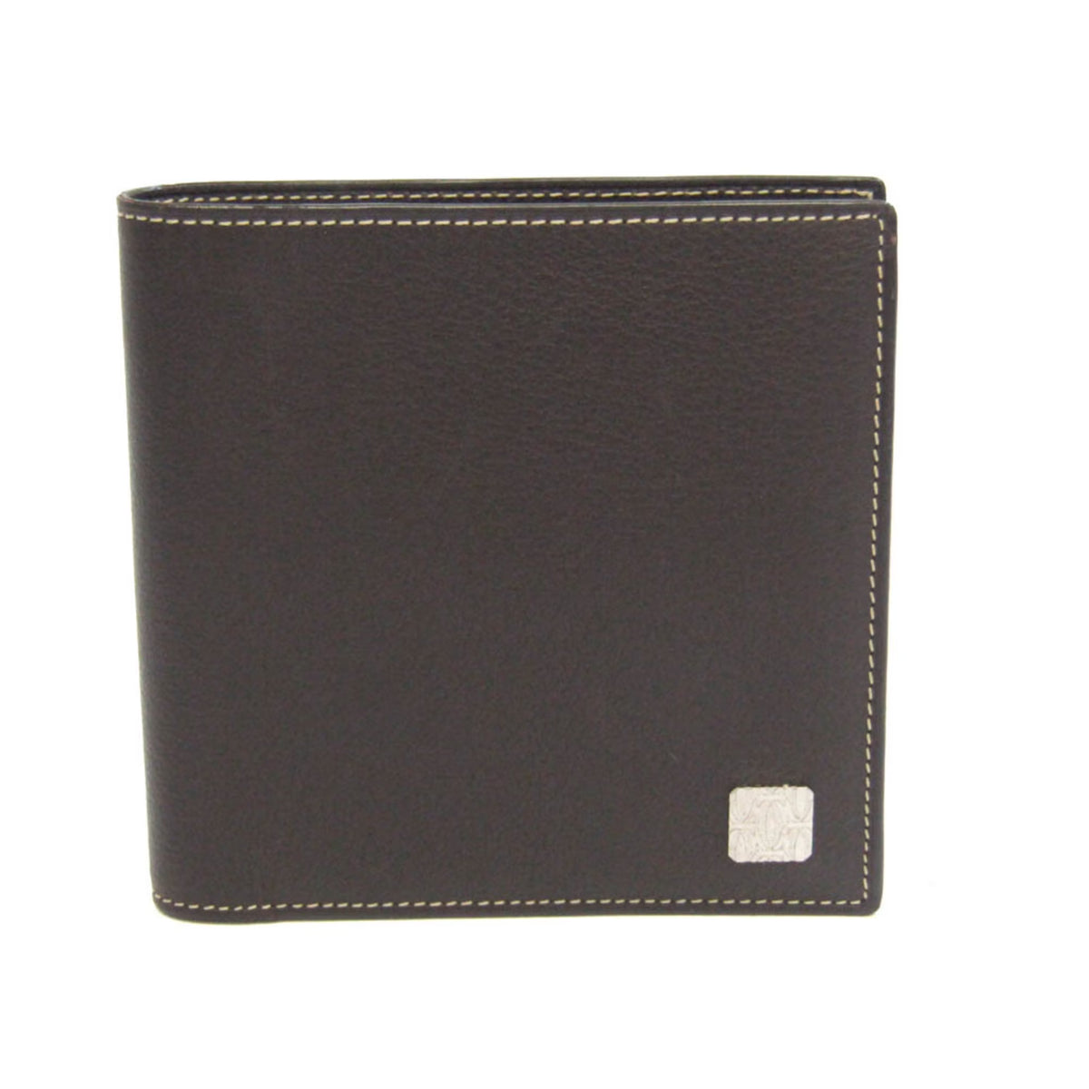 Dark Brown Leather Bi-Fold Wallet R8606