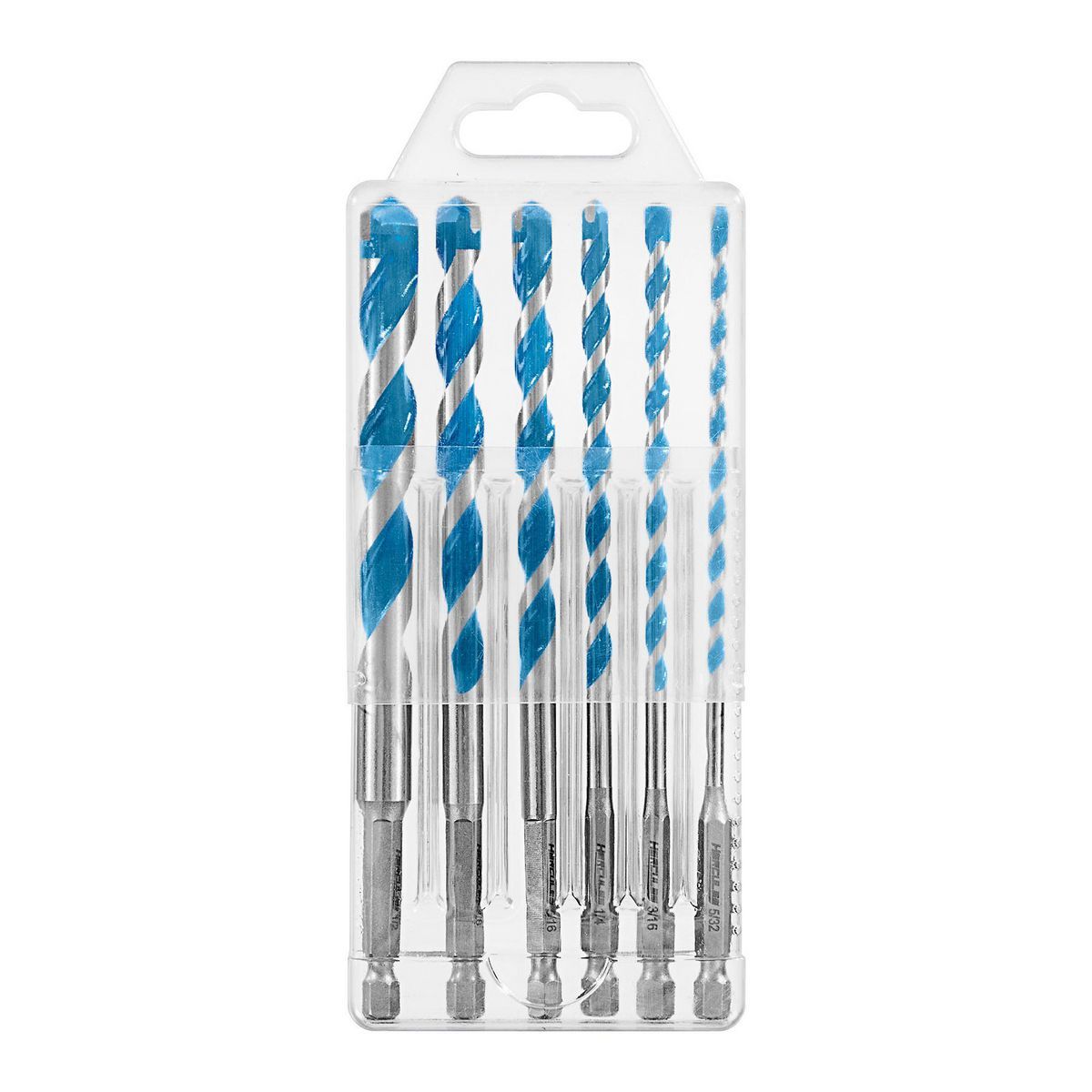 6-Piece Masonry Drill Bit Set B89324
