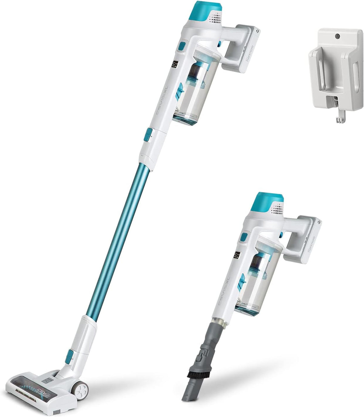 Cordless Stick Vacuum 2-Speed 2-in-1 Handheld Green N7774