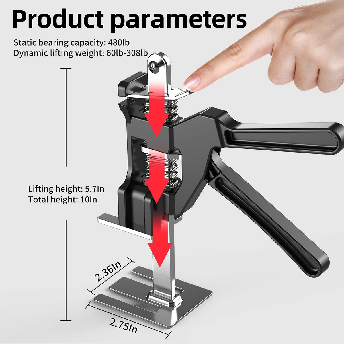 2 Pack Door Panel Lifting Cabinet Jack E428633
