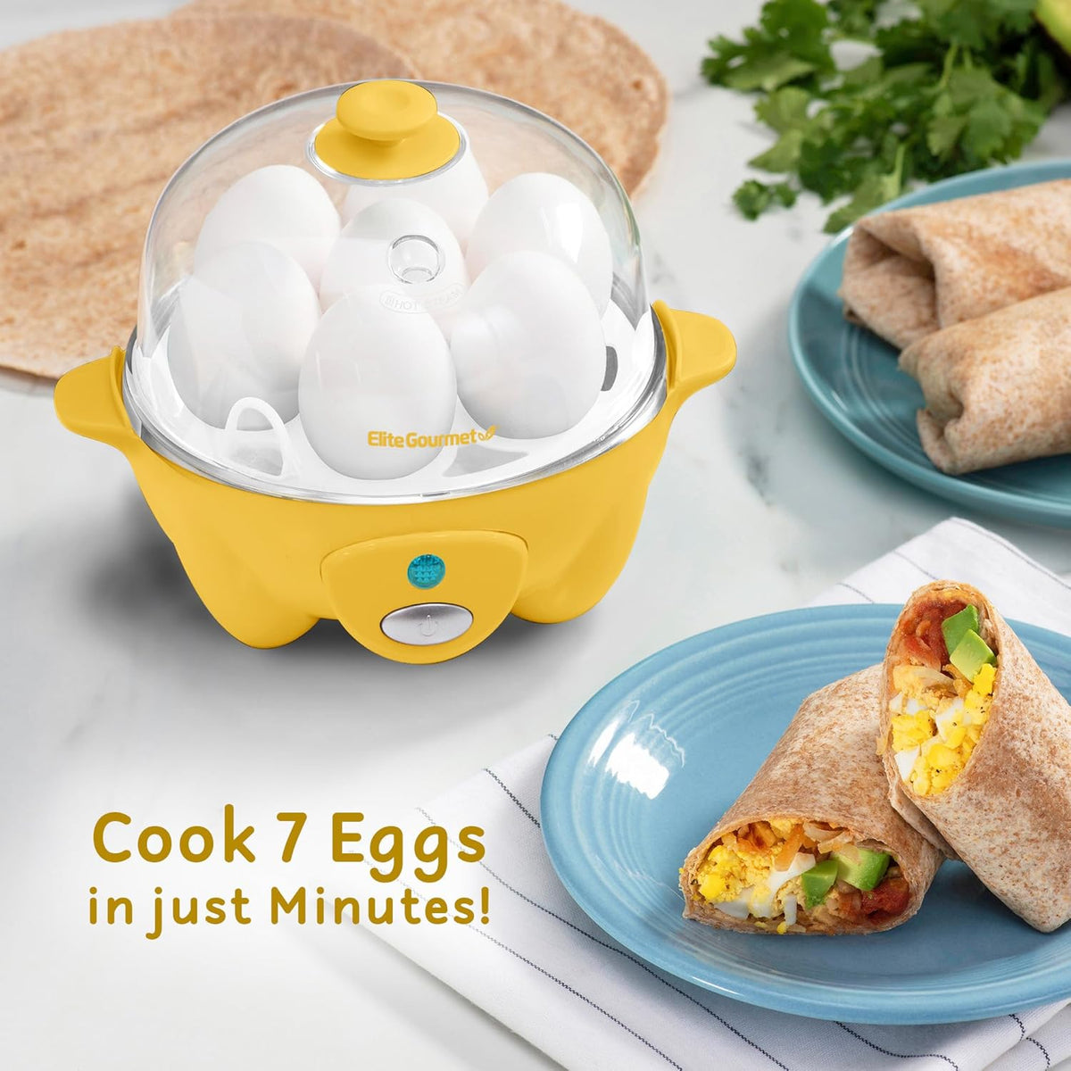 Yellow 7 Egg Cooker M769