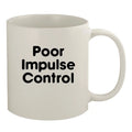 11oz Ceramic White Coffee Mug Q6605