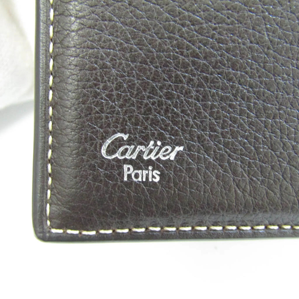 Dark Brown Leather Bi-Fold Wallet R8606