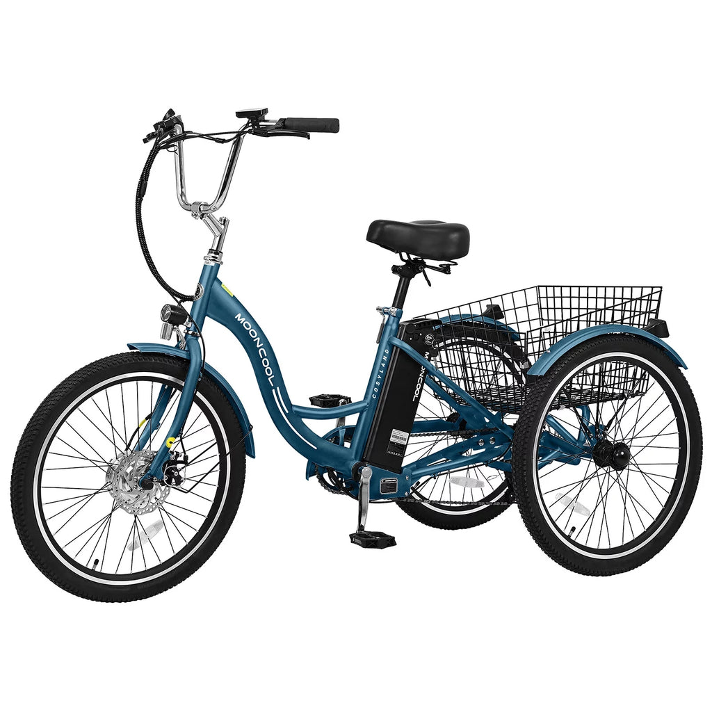 24 Inch 3 Wheel Electric Tricycle 350W 7-Speed M897390