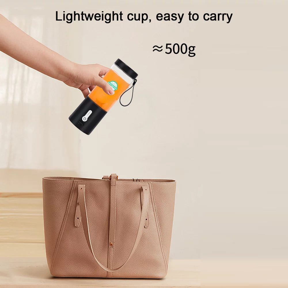 Portable Blender Cup USB Electric Juicer 530ml L194