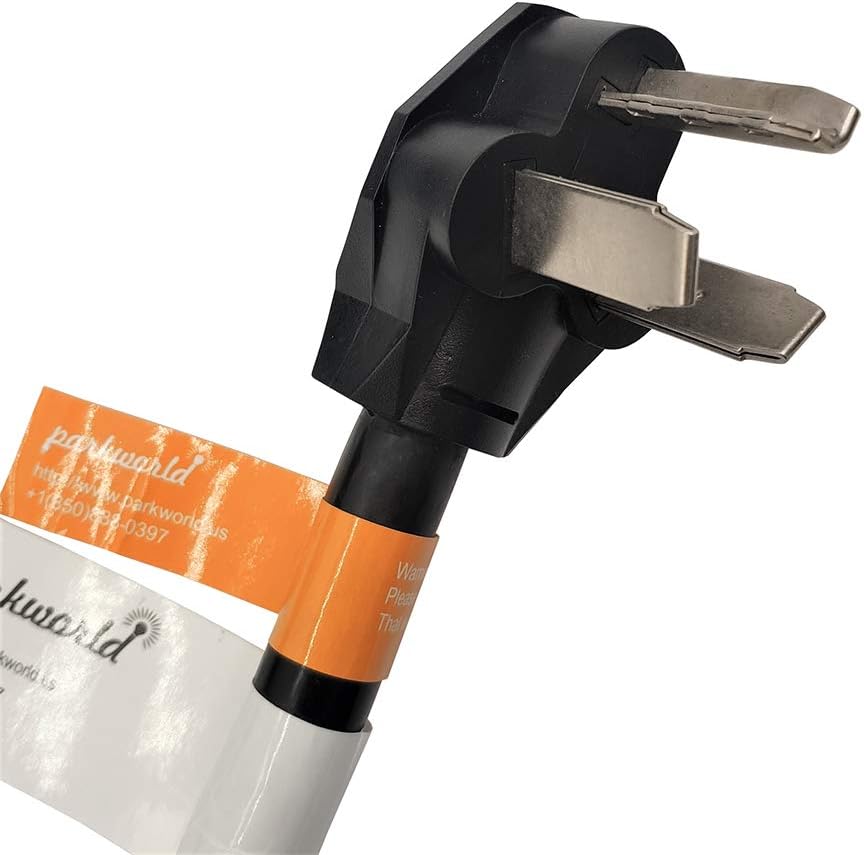 NEMA 10-30P Male Plug to (2) 10-30R Female Receptacle Dryer Y Adapter Cord (35 feet) Z40127