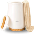 White Bucket Towel Warmer F178