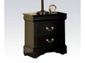 Black 2-Drawer Night Stand I149128