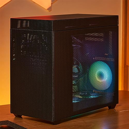 White Steel Micro ATX Mini-ITX Mid Tower Computer Case N5114