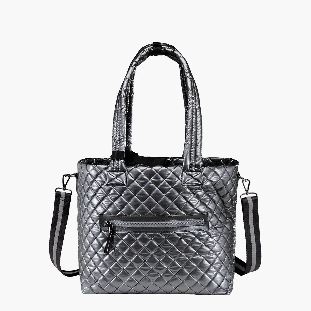 Kitchen Sink Tote Gunmetal Silver J210100